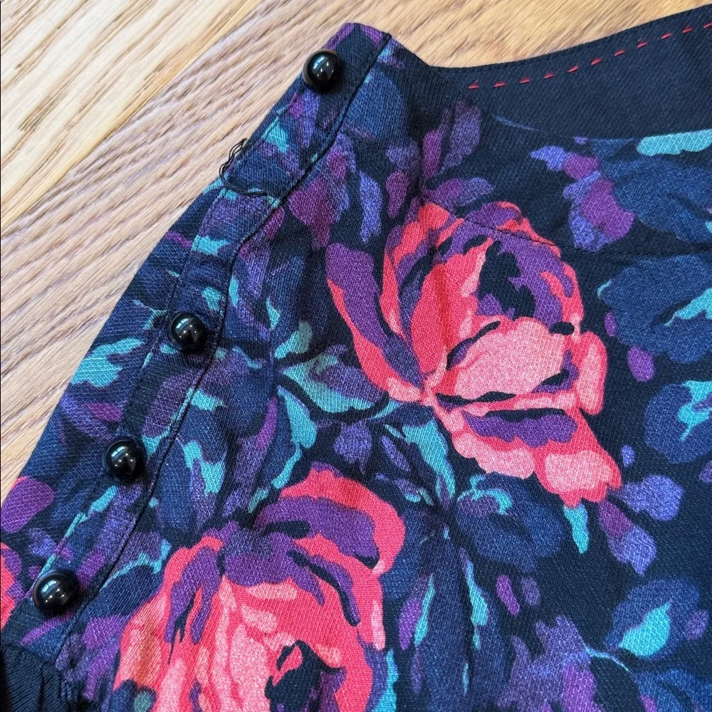 *Maeve Floral Long Sleeve Top Blouse Womens Small - Picture 5 of 9